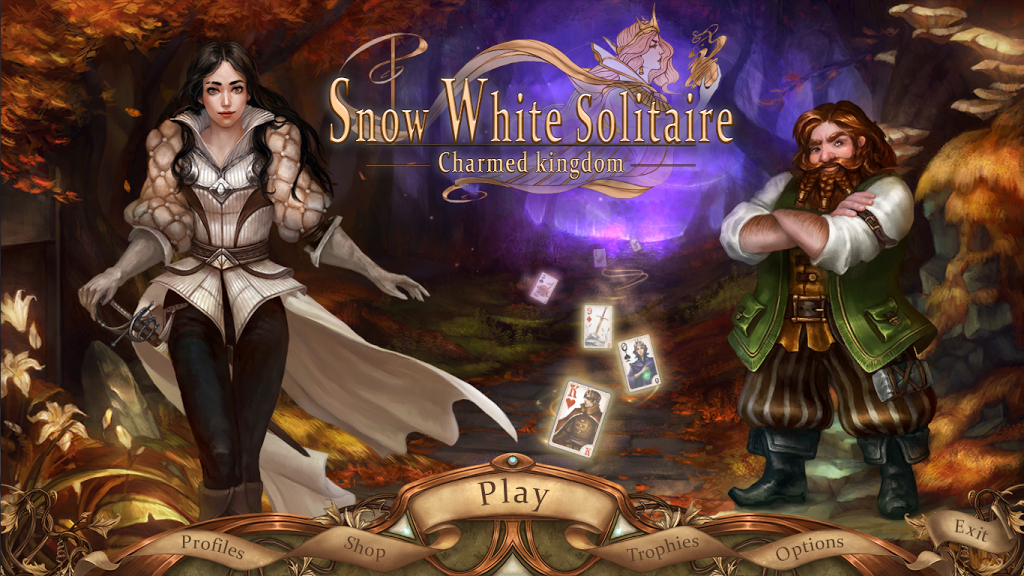 Snow White Solitaire. Charmed Kingdom